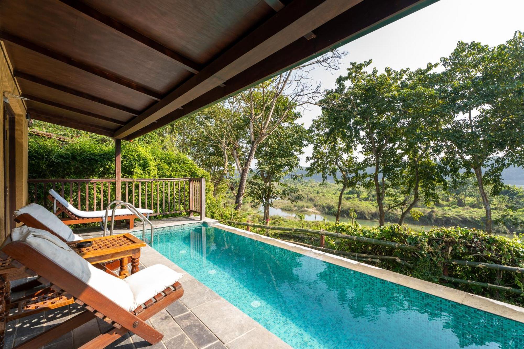 Jungle Villa Resort - Near Chitwan National Park Eksteriør bilde